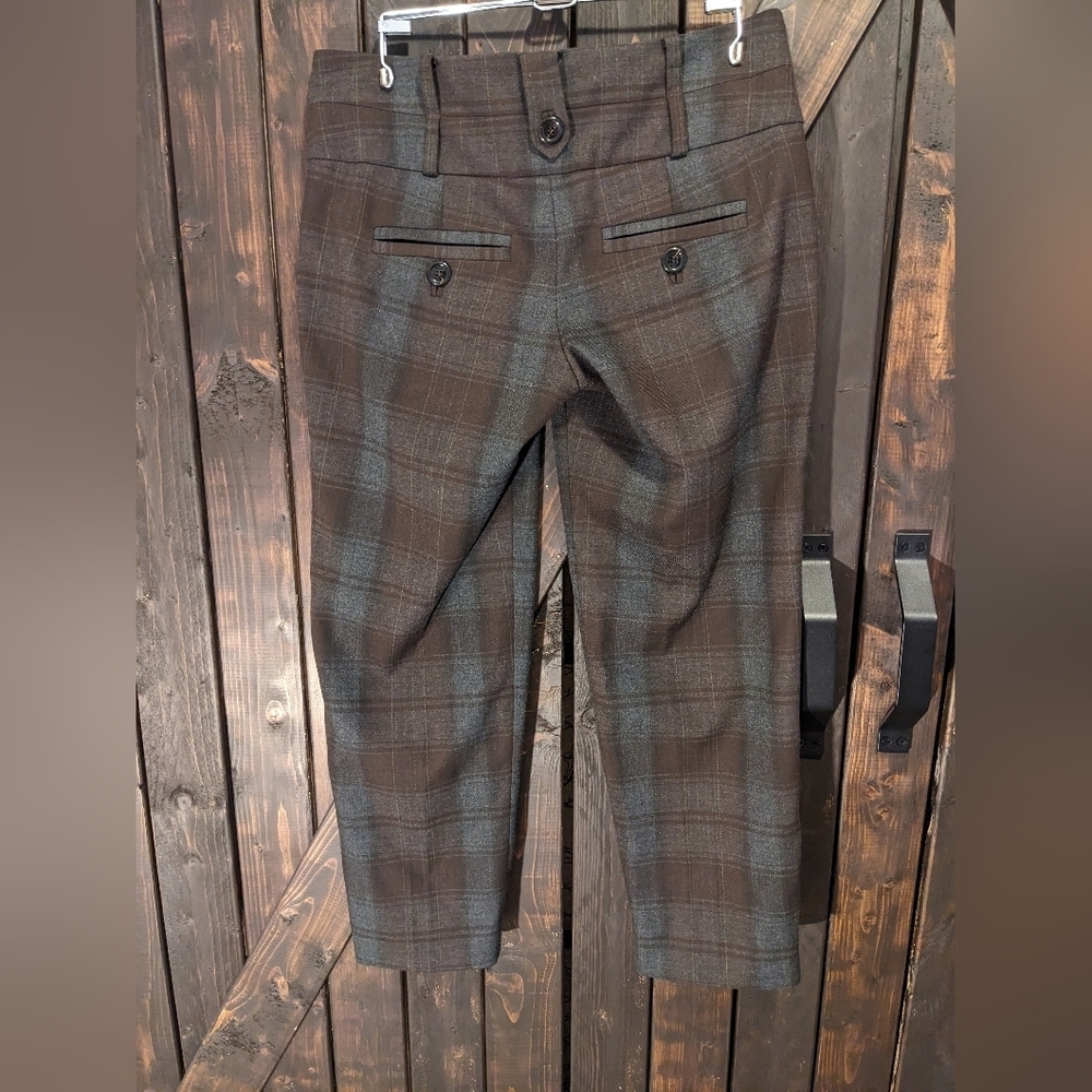 Anthropologie Cartonnier plaid pants size 4